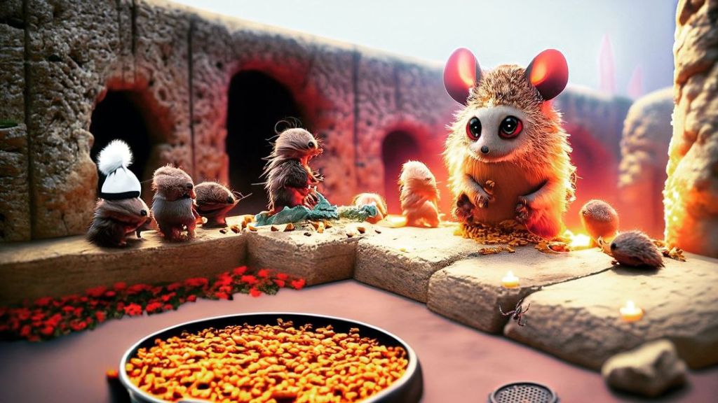 Feast of the Furry Courtiers